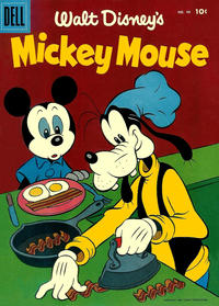 Cover Thumbnail for Walt Disney's Mickey Mouse (Dell, 1952 series) #46