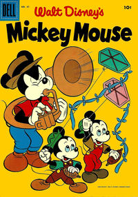 Cover Thumbnail for Walt Disney's Mickey Mouse (Dell, 1952 series) #47