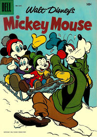 Cover Thumbnail for Walt Disney's Mickey Mouse (Dell, 1952 series) #52