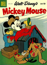 Cover Thumbnail for Walt Disney's Mickey Mouse (Dell, 1952 series) #65