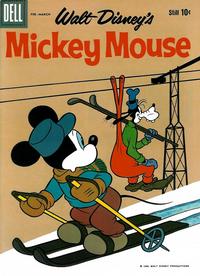 Cover Thumbnail for Walt Disney's Mickey Mouse (Dell, 1952 series) #70