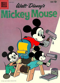 Cover Thumbnail for Walt Disney's Mickey Mouse (Dell, 1952 series) #72