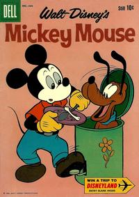Cover for Walt Disney's Mickey Mouse (Dell, 1952 series) #75