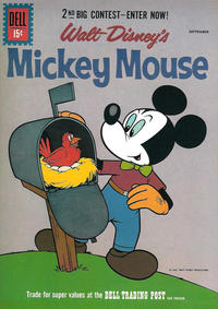 Cover Thumbnail for Walt Disney's Mickey Mouse (Dell, 1952 series) #79