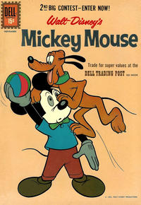 Cover Thumbnail for Walt Disney's Mickey Mouse (Dell, 1952 series) #80