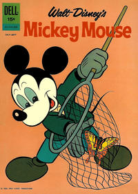Cover Thumbnail for Walt Disney's Mickey Mouse (Dell, 1952 series) #84