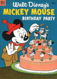 Cover Thumbnail for Walt Disney's Mickey Mouse Birthday Party (Dell, 1953 series) #1