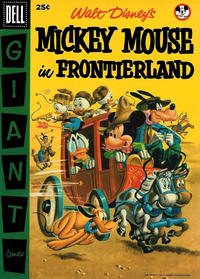 Cover Thumbnail for Walt Disney's Mickey Mouse in Frontierland (Dell, 1956 series) #1