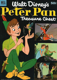 Cover Thumbnail for Walt Disney's Peter Pan Treasure Chest (Dell, 1953 series) #1