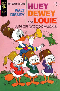 Cover Thumbnail for Walt Disney Huey, Dewey and Louie Junior Woodchucks (Western, 1966 series) #3