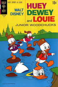 Cover Thumbnail for Walt Disney Huey, Dewey and Louie Junior Woodchucks (Western, 1966 series) #6