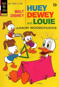 Cover Thumbnail for Walt Disney Huey, Dewey and Louie Junior Woodchucks (Western, 1966 series) #16 [Gold Key]