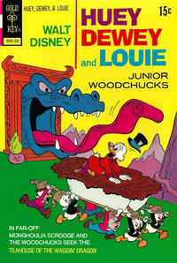 Cover Thumbnail for Walt Disney Huey, Dewey and Louie Junior Woodchucks (Western, 1966 series) #19 [Gold Key]