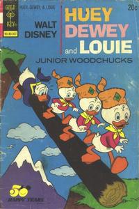 Cover Thumbnail for Walt Disney Huey, Dewey and Louie Junior Woodchucks (Western, 1966 series) #21 [Gold Key]