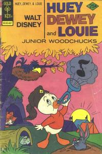 Cover Thumbnail for Walt Disney Huey, Dewey and Louie Junior Woodchucks (Western, 1966 series) #39 [Gold Key]
