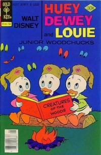 Cover Thumbnail for Walt Disney Huey, Dewey and Louie Junior Woodchucks (Western, 1966 series) #45 [Gold Key]