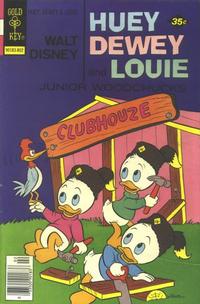 Cover Thumbnail for Walt Disney Huey, Dewey and Louie Junior Woodchucks (Western, 1966 series) #48 [Gold Key]