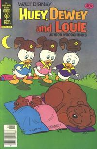 Cover Thumbnail for Walt Disney Huey, Dewey and Louie Junior Woodchucks (Western, 1966 series) #58 [Gold Key]