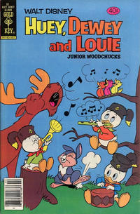 Cover Thumbnail for Walt Disney Huey, Dewey and Louie Junior Woodchucks (Western, 1966 series) #61 [Gold Key]
