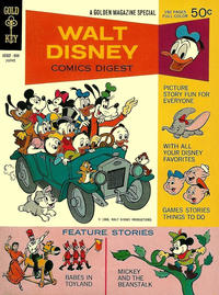 Cover Thumbnail for Walt Disney Comics Digest (Western, 1968 series) #1