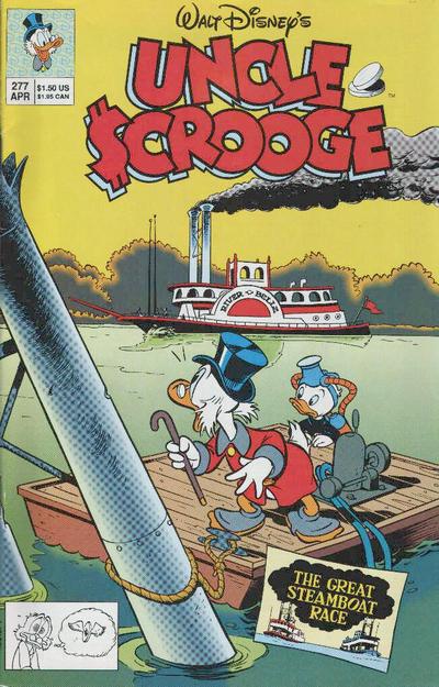Cover for Walt Disney's Uncle Scrooge (Disney, 1990 series) #277