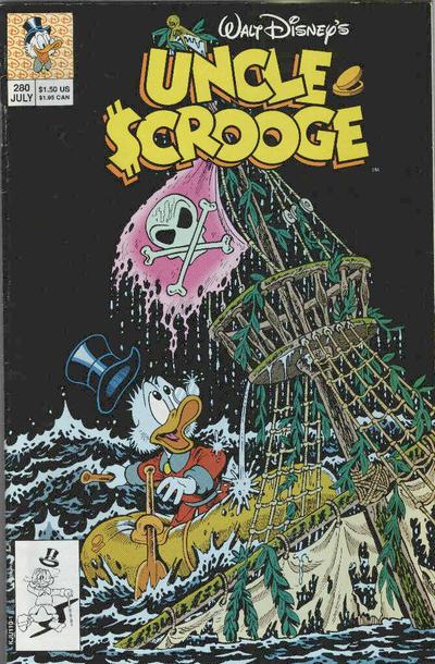 Cover for Walt Disney's Uncle Scrooge (Disney, 1990 series) #280