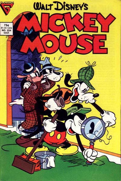Cover for Mickey Mouse (Gladstone, 1986 series) #224
