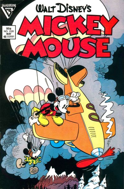 Cover for Mickey Mouse (Gladstone, 1986 series) #226 [Newsstand]