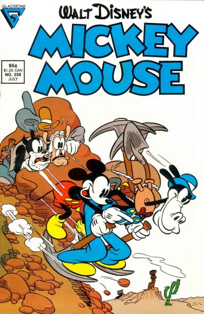 Cover for Mickey Mouse (Gladstone, 1986 series) #238