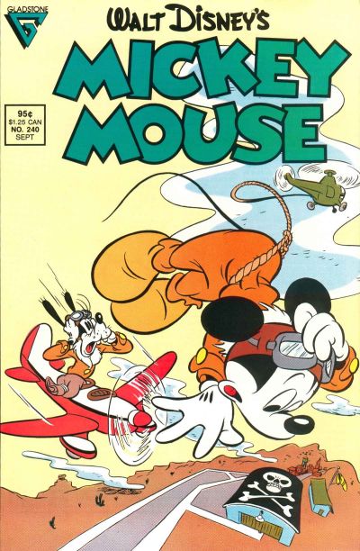 Cover for Mickey Mouse (Gladstone, 1986 series) #240
