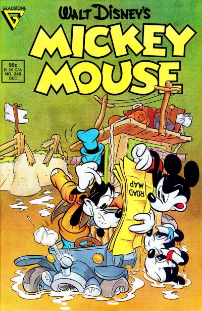 Cover for Mickey Mouse (Gladstone, 1986 series) #243 [Direct]