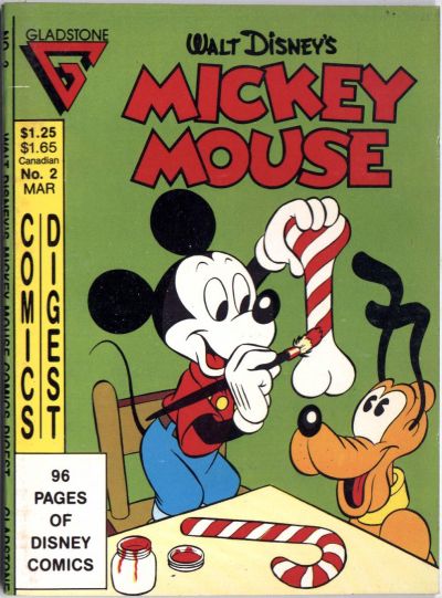 Cover for Walt Disney's Mickey Mouse Comics Digest (Gladstone, 1987 series) #2