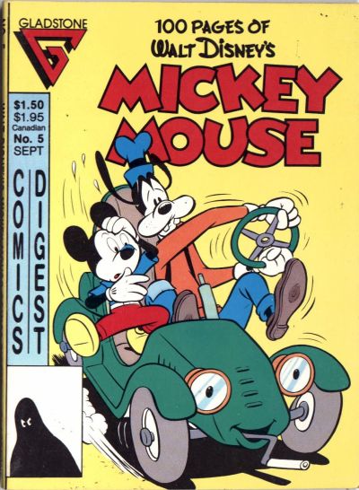 Cover for Walt Disney's Mickey Mouse Comics Digest (Gladstone, 1987 series) #5