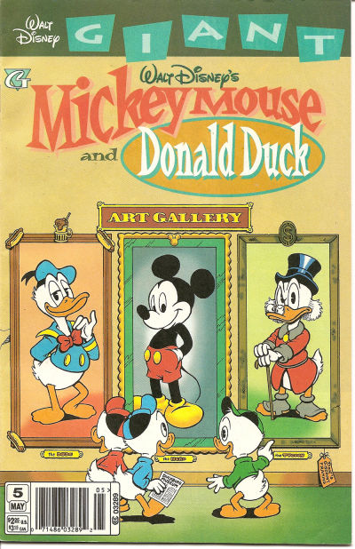 Cover for Walt Disney Giant (Gladstone, 1995 series) #5
