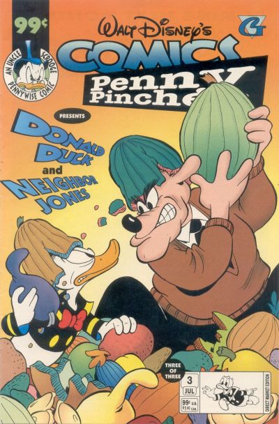 Cover for Walt Disney's Comics Penny Pincher (Gladstone, 1997 series) #3