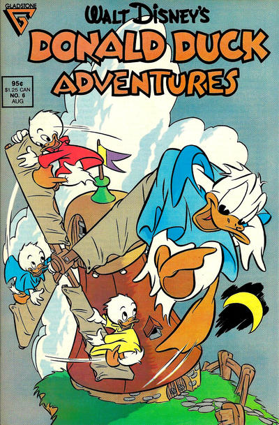 Cover for Walt Disney's Donald Duck Adventures (Gladstone, 1987 series) #6 [Direct]