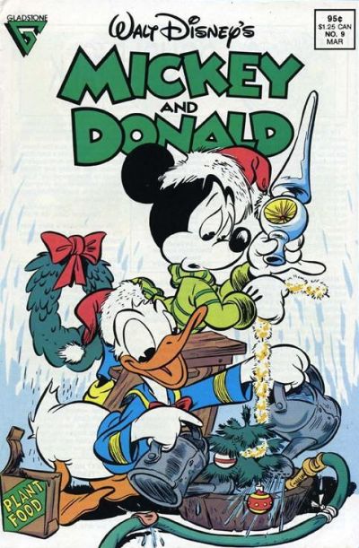 Cover for Walt Disney's Mickey and Donald (Gladstone, 1988 series) #9 [Direct]