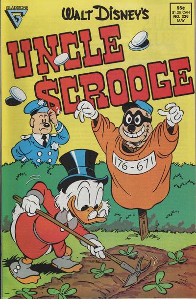 Cover for Walt Disney's Uncle Scrooge (Gladstone, 1986 series) #226 [Direct]