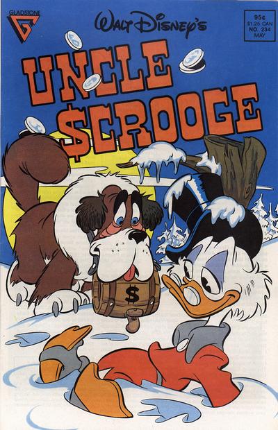 Cover for Walt Disney's Uncle Scrooge (Gladstone, 1986 series) #234