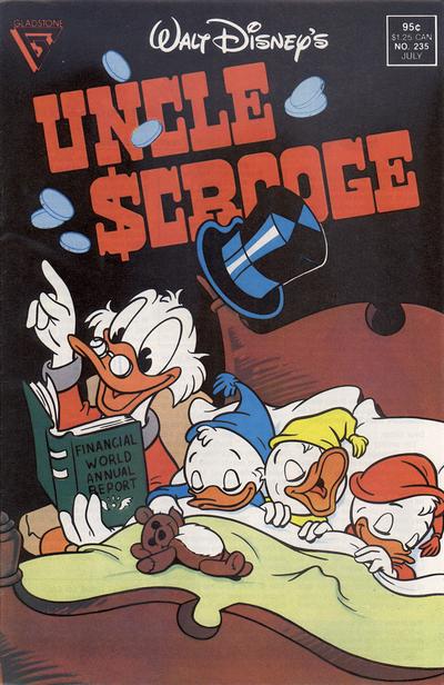 Cover for Walt Disney's Uncle Scrooge (Gladstone, 1986 series) #235