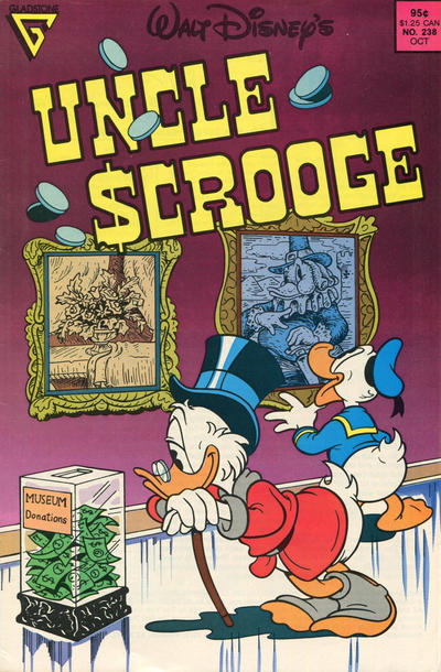 Cover for Walt Disney's Uncle Scrooge (Gladstone, 1986 series) #238