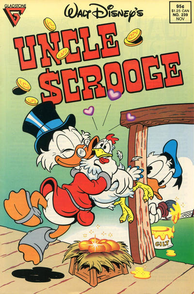 Cover for Walt Disney's Uncle Scrooge (Gladstone, 1986 series) #239