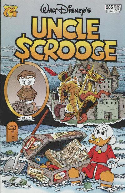 Cover for Walt Disney's Uncle Scrooge (Gladstone, 1993 series) #285