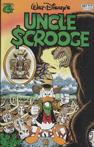 Cover for Walt Disney's Uncle Scrooge (Gladstone, 1993 series) #287 [Direct]