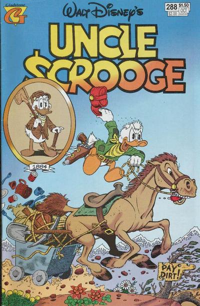 Cover for Walt Disney's Uncle Scrooge (Gladstone, 1993 series) #288