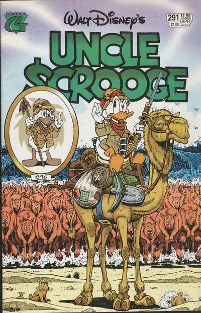 Cover for Walt Disney's Uncle Scrooge (Gladstone, 1993 series) #291