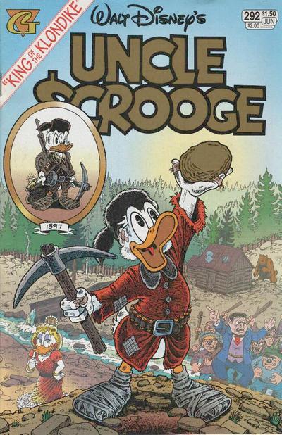 Cover for Walt Disney's Uncle Scrooge (Gladstone, 1993 series) #292