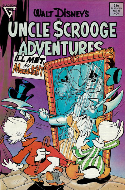 Cover for Walt Disney's Uncle Scrooge Adventures (Gladstone, 1987 series) #9