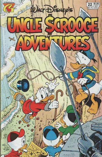 Cover for Walt Disney's Uncle Scrooge Adventures (Gladstone, 1993 series) #22