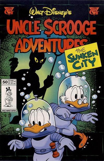 Cover for Walt Disney's Uncle Scrooge Adventures (Gladstone, 1993 series) #50